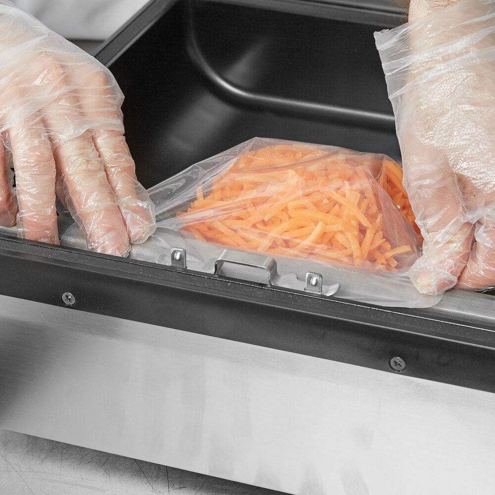 ARY VacMaster 50719 8" x 10" Chamber Vacuum Packaging Bags with Zipper