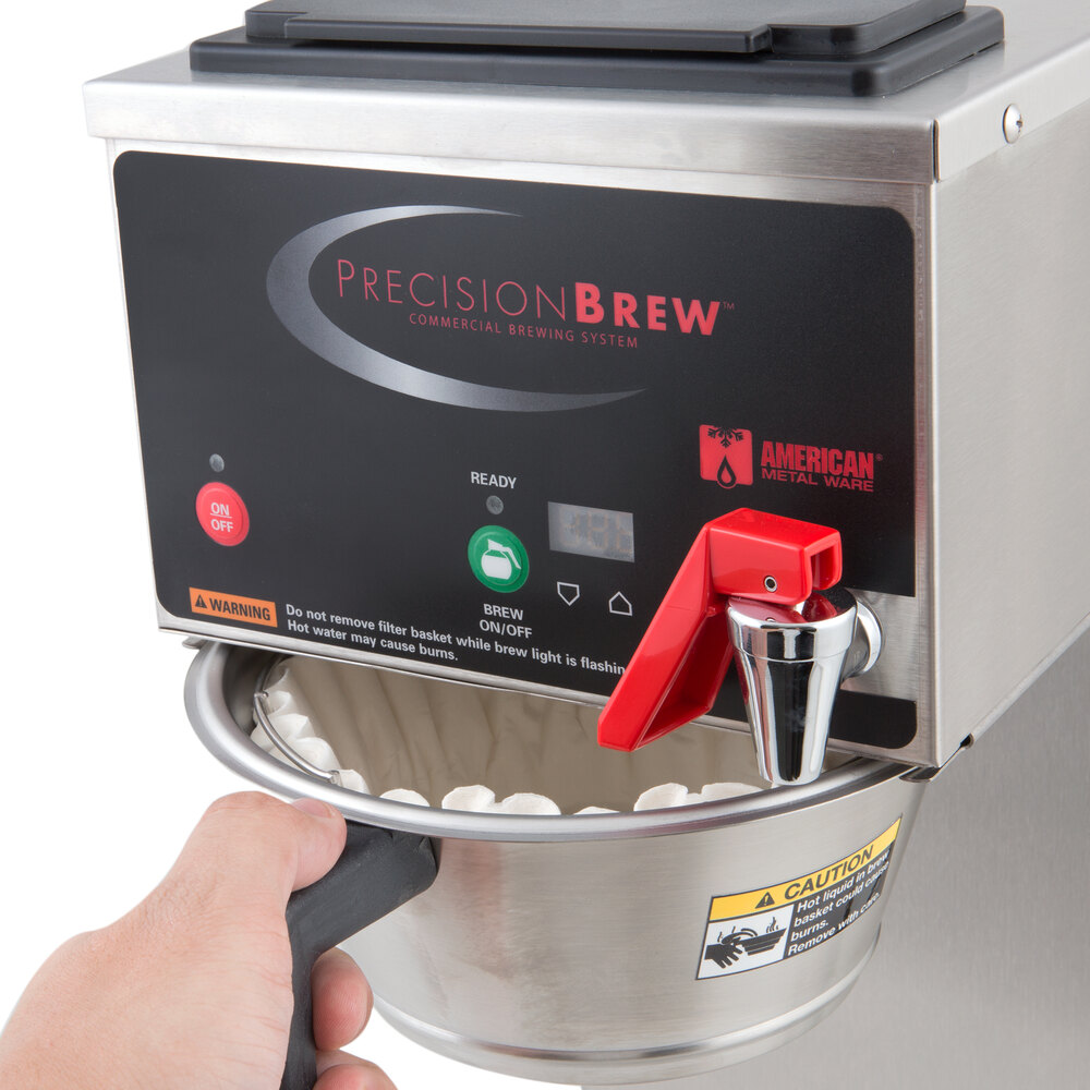 Grindmaster BSAP PrecisionBrew Digital 2.5 Liter Single Airpot Automatic Coffee Brewer 120V