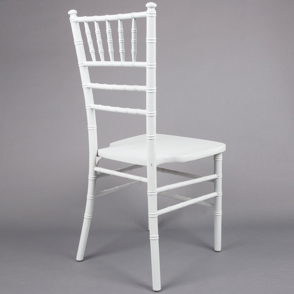 Lancaster Table & Seating White Chiavari Chair