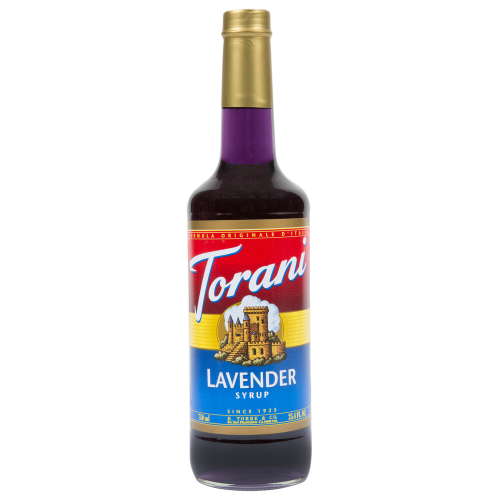 Torani Lavender Syrup - 750 mL: Shop at WebstaurantStore