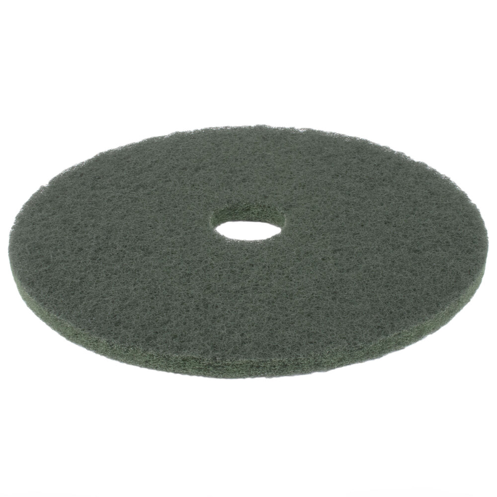 Scrubble by ACS 5520 Type 55 20" Green Scrubbing Floor Pad 5/Case