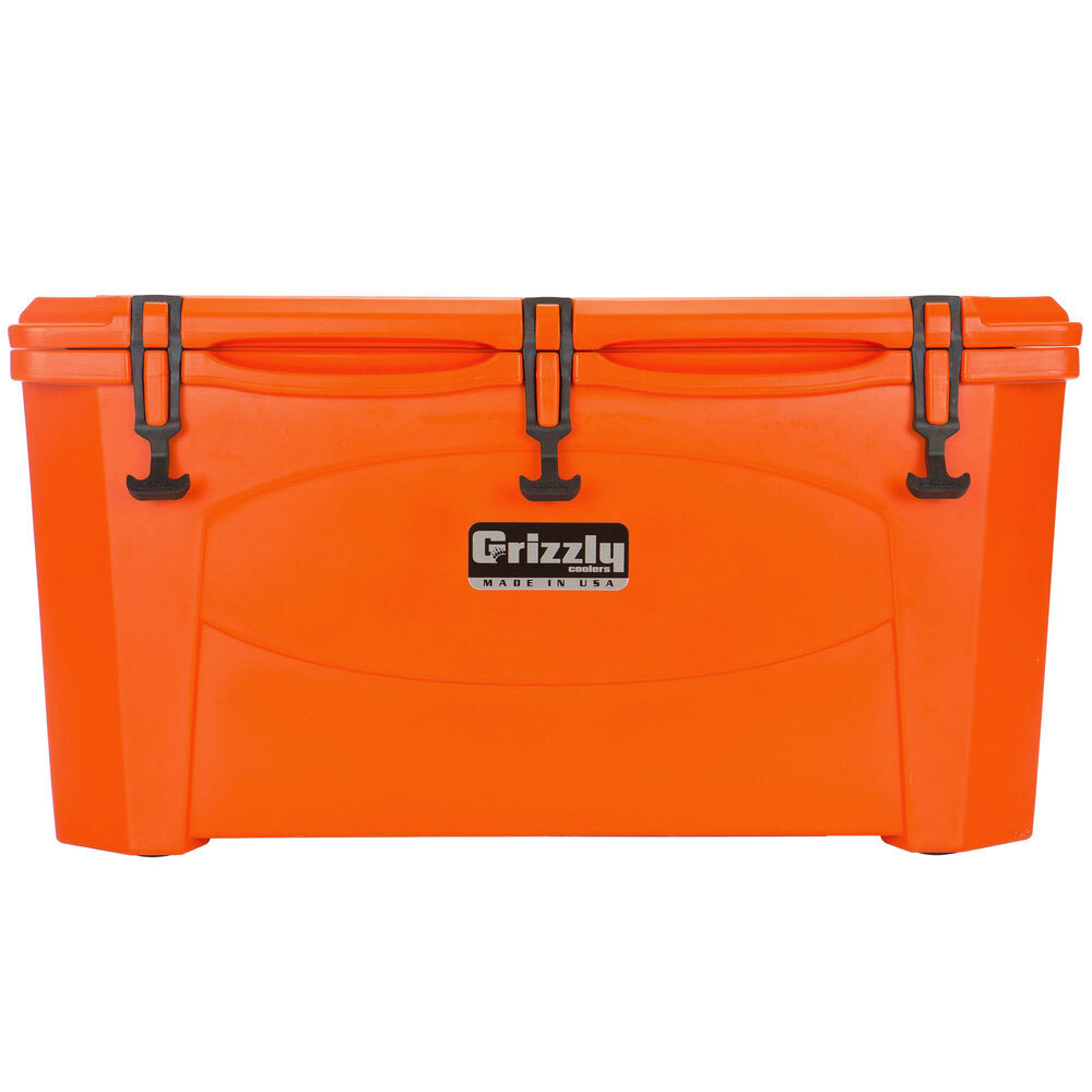 Grizzly Cooler Orange 60 Qt. Extreme Outdoor Merchandiser / Cooler
