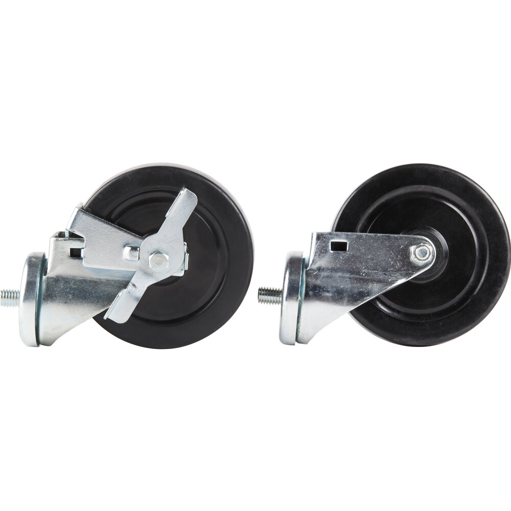Traulsen CASTER5SET4 6" Swivel Casters for 27", 32", and 48" USeries