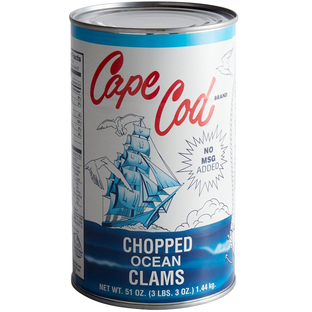 Chincoteague Chopped Ocean Clams 51 oz. Can