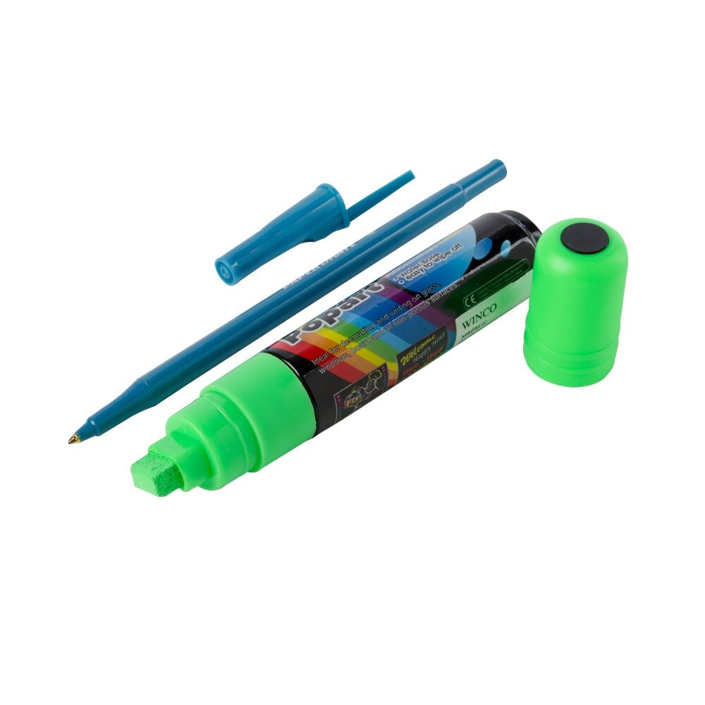 Green All Purpose Large Tip Neon Dry Erase Marker