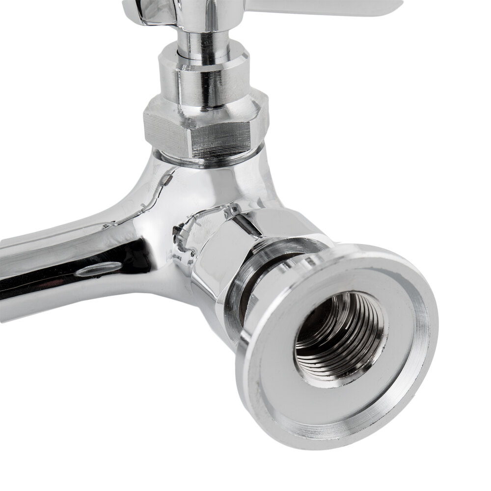 Regency 1.42 GPM WallMounted PreRinse Assembly with 8" Centers and 12