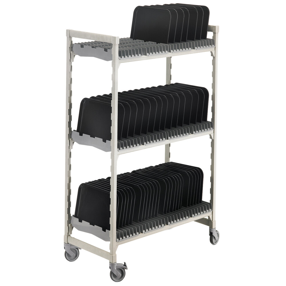 Cambro CPMU244875DRPKG Camshelving® Premium Speckled Gray Drying Rack