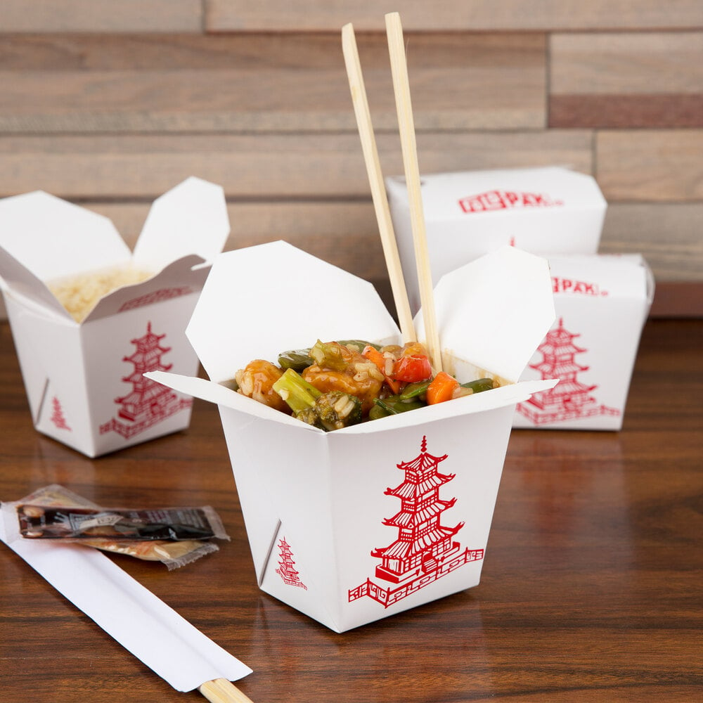 Chinese Food Take Out Boxes