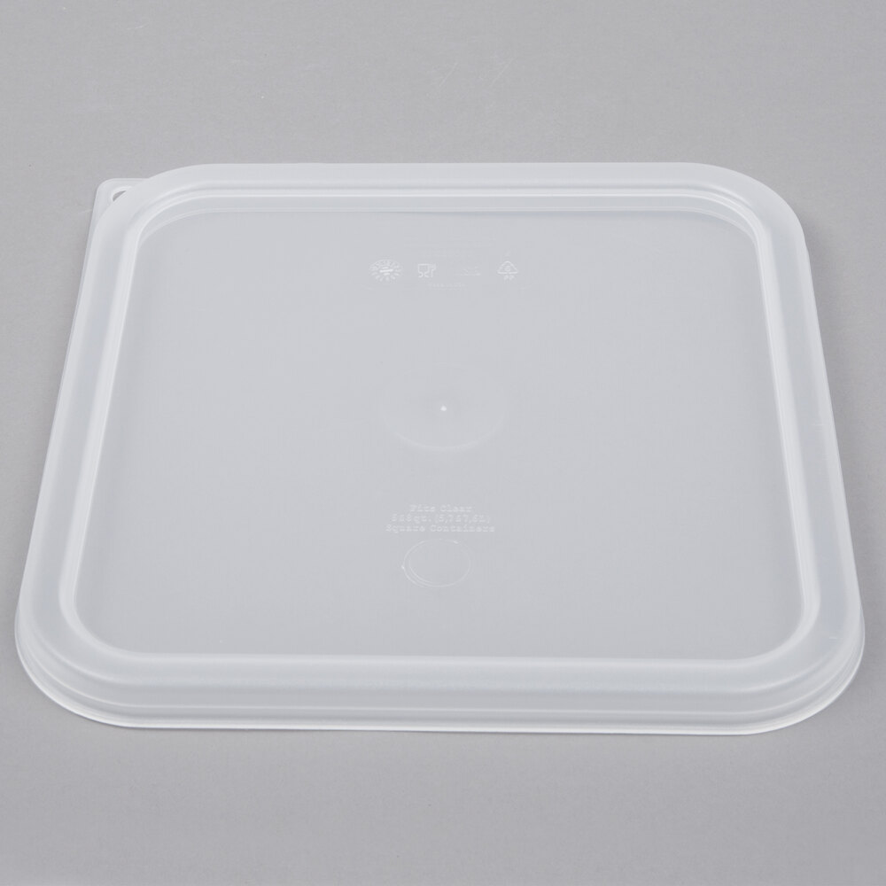 Cambro SFC6SCPP190 Translucent 6 and 8 Qt. Camwear Seal Cover