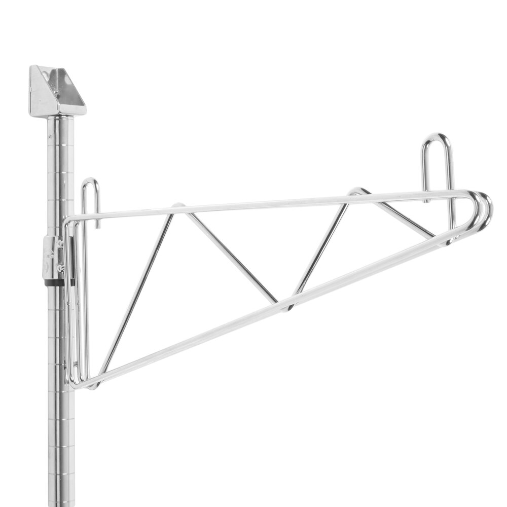 Advance Tabco AB218 EndMounted Shelving System for 18" Chrome Wire