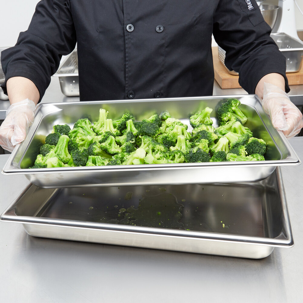 Vollrath 90023 Super Pan 3® Full Size AntiJam Stainless Steel