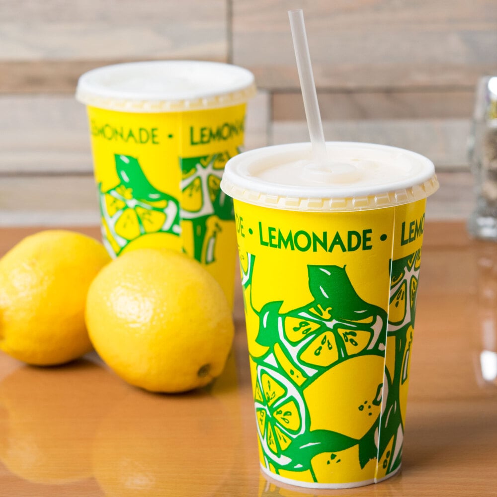 16 oz. Tall Paper Lemonade Cup 1000/Case