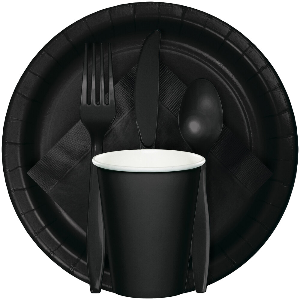 Black Paper Coffee Cups, 9 oz. 240/Case staurantStore