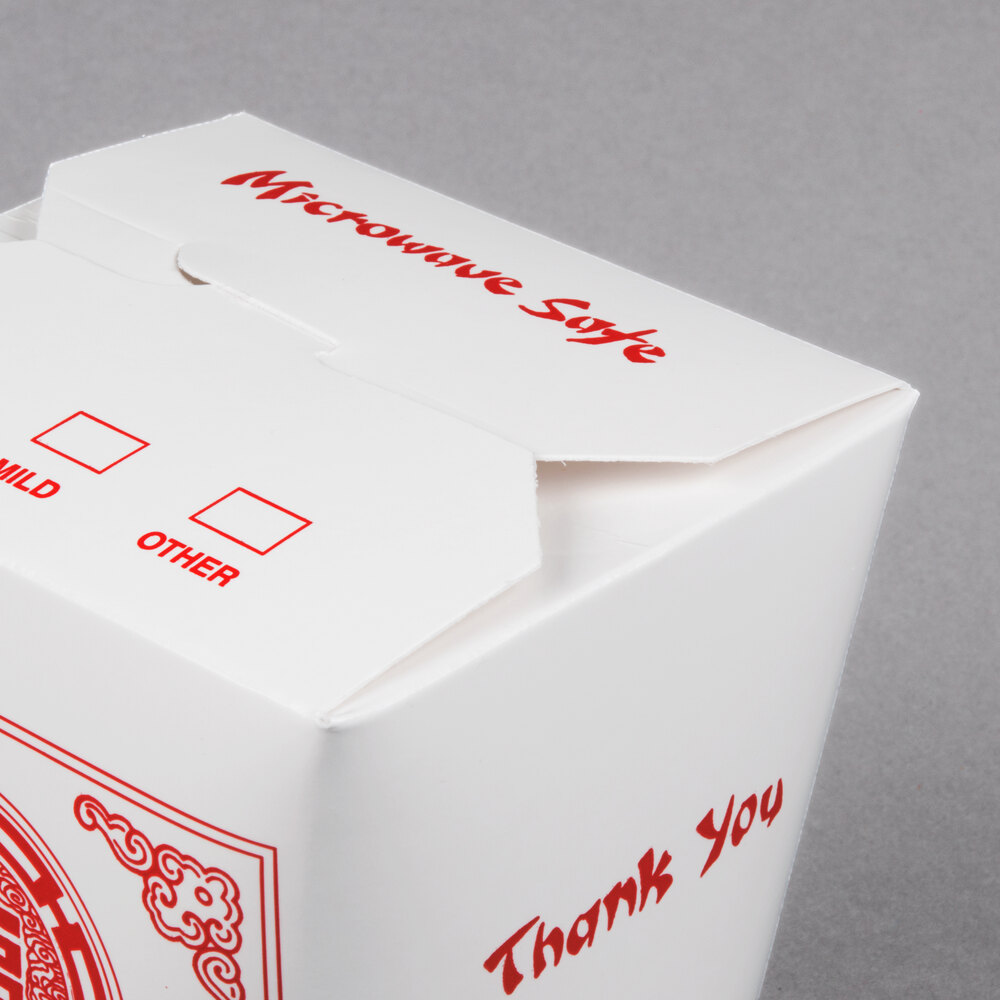 SmartServ 32SSPRINTM Printed Chinese / Asian 32 oz. Microwavable Paper