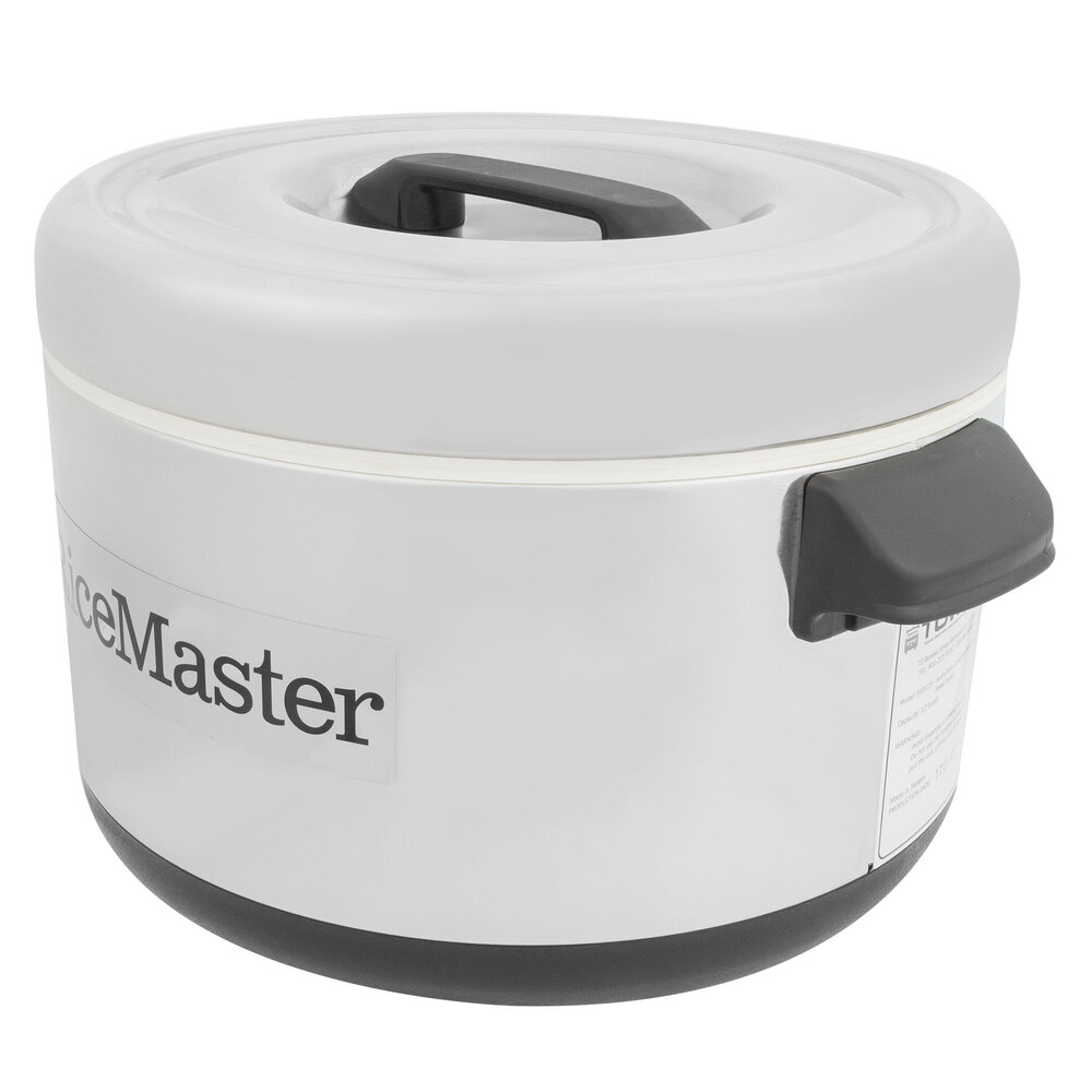 TrueCraftware- 40 Cups Insulated Sushi Rice Pot Wood Grain Exterior Stainless Steel Interior & Lid With Plastic Handle- Sushi Rice Mixing Tub Sushi Rice Bowl Sushi Rice Warmer For Home Kitchen