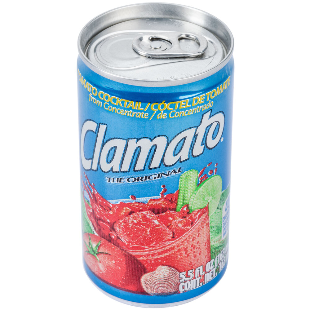 5.5 oz. Tomato / Clam Juice - 24/Case