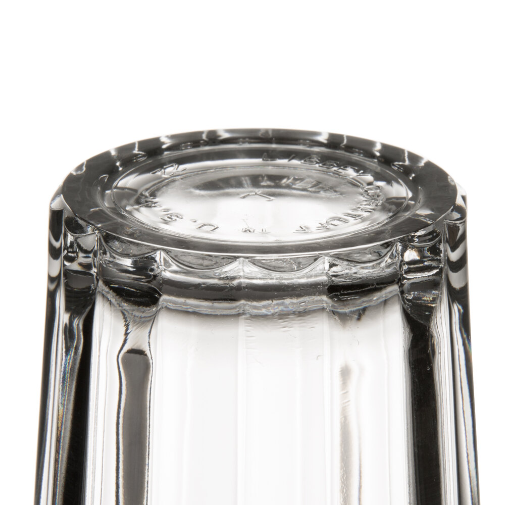 libbey paneled glasses