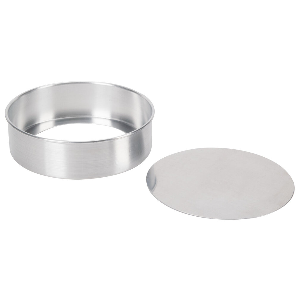 10" x 3" Aluminum Cake Pan with Removable Bottom