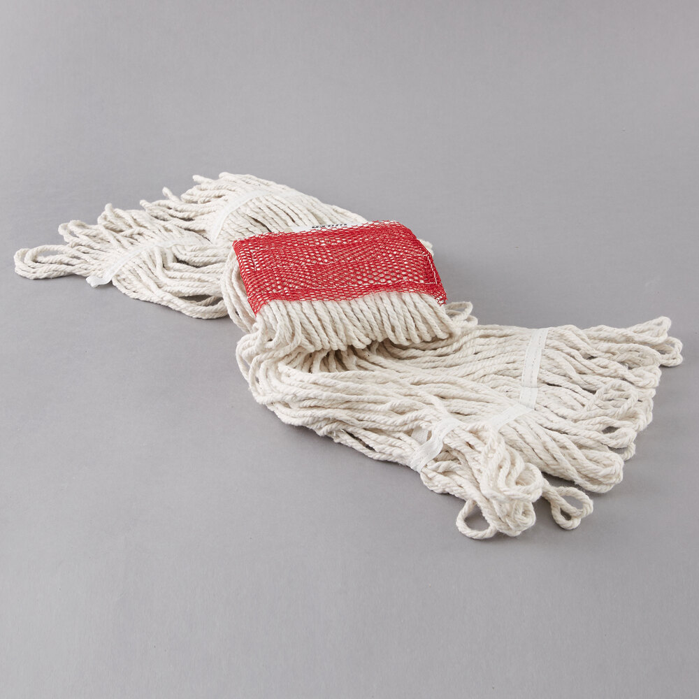 Continental Wilen A05001 16 oz. Poly/Cotton Loop End Wet Mop Head with