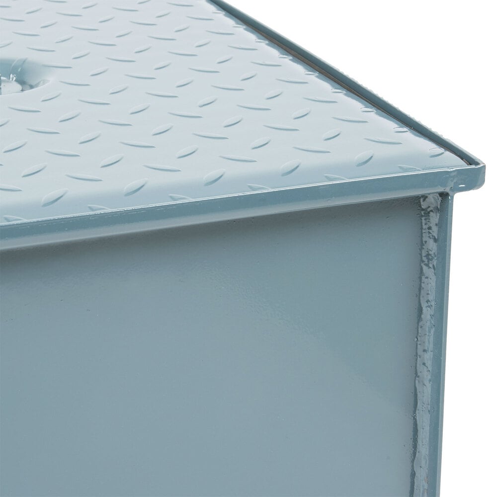 Watts WD20LTHD 40 lb. Low Profile Grease Trap with Threaded Connections