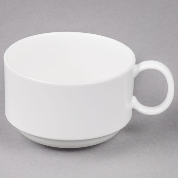 Chef & Sommelier S0139 Embassy 9 oz. White Stackable Coffee Cup by Arc ...