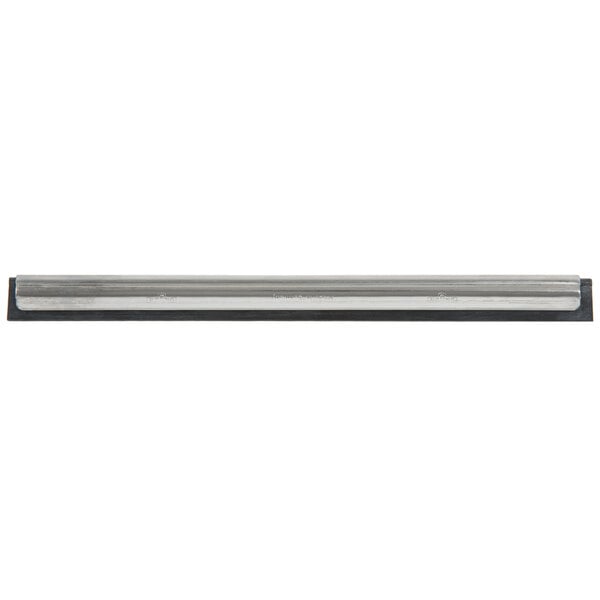 A Unger 10" stainless steel "S" channel with black rubber blade.