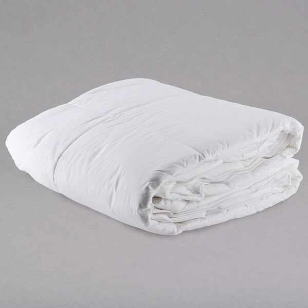 100 Cotton Hotel King Size Duvet Insert With Micro Gel Polyester