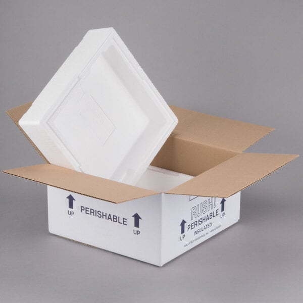 POLAR TECH Insulated Shipping Container Cardboard.