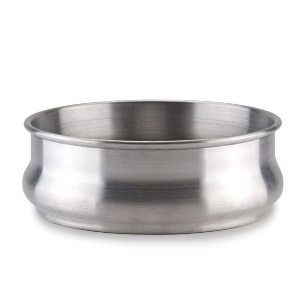 An American Metalcraft silver Eastern stacking pan.