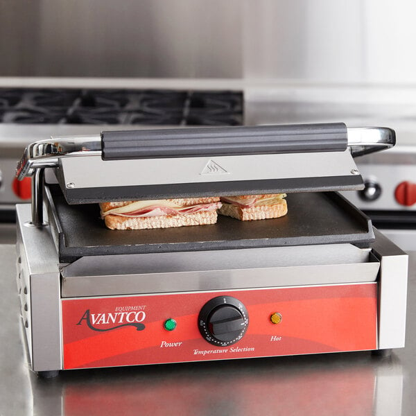 Types of Commercial Panini Grills, Materials & Features