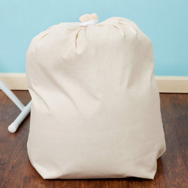 Household Essentials item 120 Extra Large Cotton Laundry Bag 28 x 36 inches 