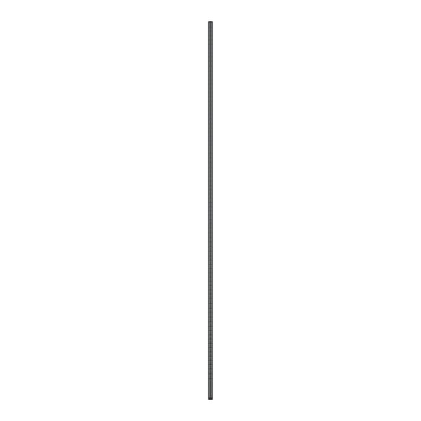 A long thin metal black Regency post.
