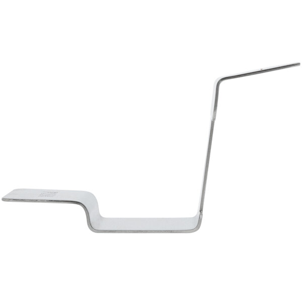 A white metal Grindmaster Cecilware dispense valve handle.