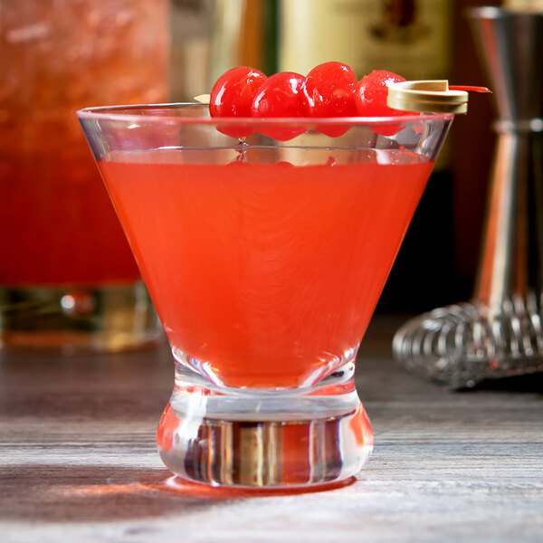 Thunder Group PLTHCG008C 8 oz. Plastic Cocktail Glass