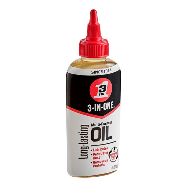 3-IN-ONE 100703 4 fl. oz. Multi-Purpose Oil - 12/Case