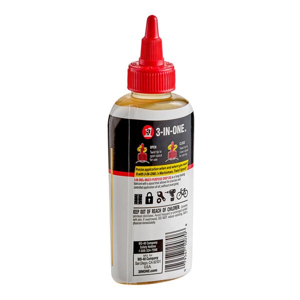 3-IN-ONE 100703 4 fl. oz. Multi-Purpose Oil - 12/Case