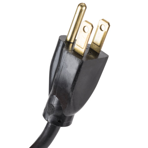 The power cord for a Nemco heated butter spreader with a gold plug.