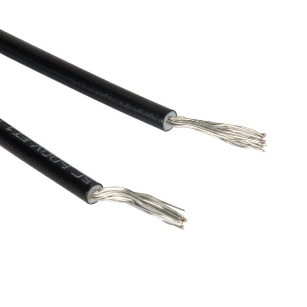 A close-up of a Nemco 120V black electrical toggle switch with silver wires.