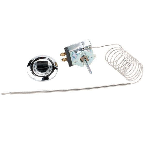 A Nemco Type SP thermostat with a coil and knob.