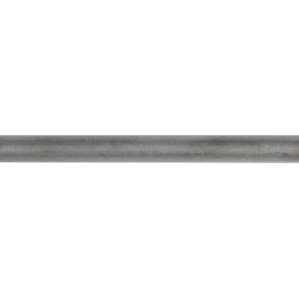 A long metal rod with a silver finish.