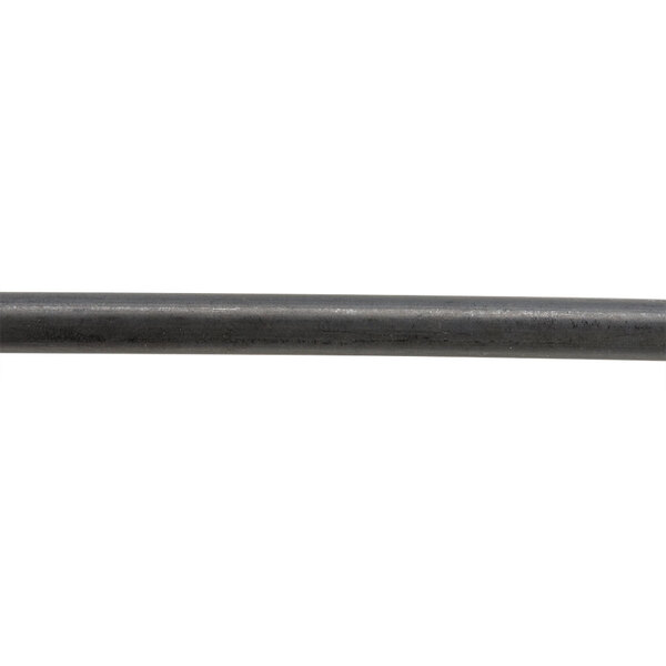 A long black metal rod with a screwdriver on the end.