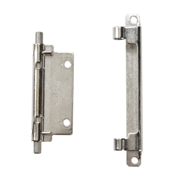 A stainless steel hinge assembly for a Nemco Fresh-O-Matic Rethermalizer.