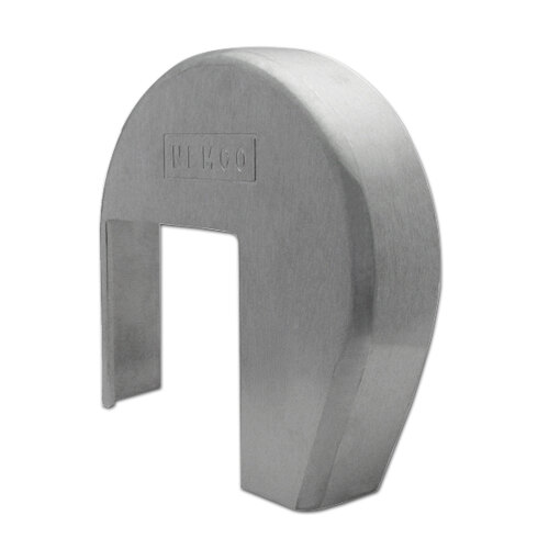 A metal object with a hole in it, the Nemco 55133 Replacement Guard.