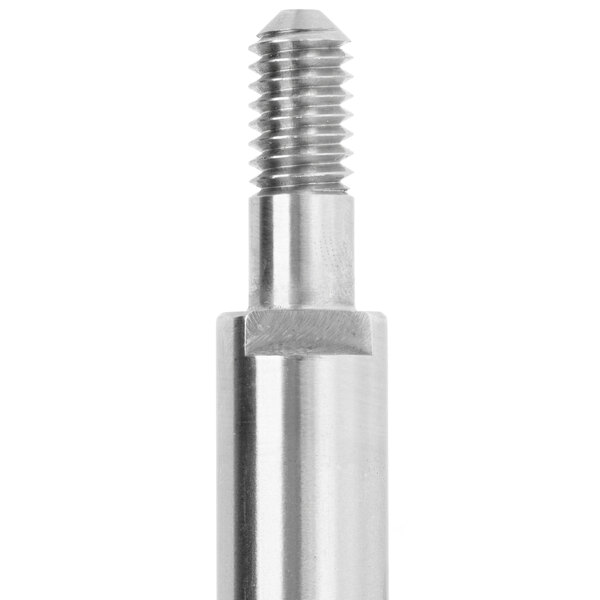 A stainless steel guide rod with a threaded end for a Nemco Easy FryKutter.