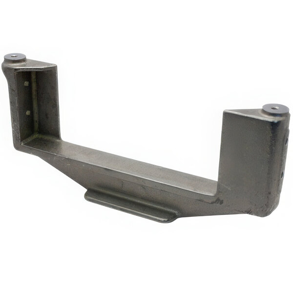 A metal Nemco blade holder with two holes.