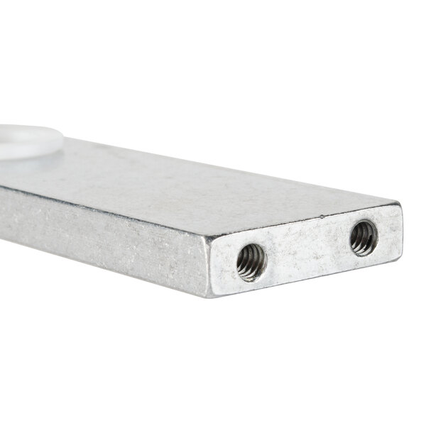 A close-up of Nemco Cross Bar Assembly, a metal bar with a metal bracket on each end.