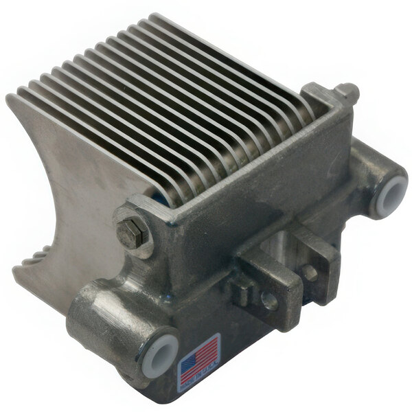 A Nemco 1/4" metal pusher assembly with a flag on the side.
