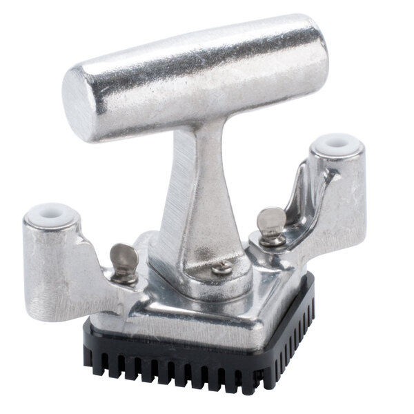 A silver and black metal Nemco Easy Chopper Pusher Assembly.