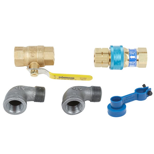 Dormont 1675KIT60 Deluxe 60" Moveable Gas Connector Kit with SnapFast® Quick Disconnect, Two