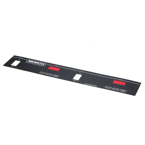 A black rectangular Nemco Dual Digital Cone Decal with red and white text.
